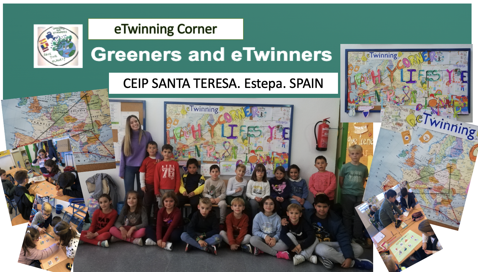 eTwinning Corner in CEIP SANTA TERESA. Estepa. SPAIN