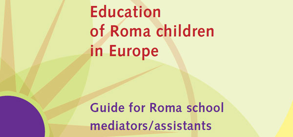Report cover: Guide for Roma School Mediators