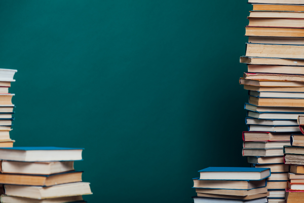 stack of books