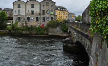 18th century converted mill - now the home of Bridge Mills Galway Language Centre