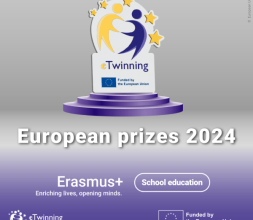 Visual reading European prizes 2024, showing an award.