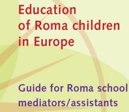 Report cover: Guide for Roma School Mediators