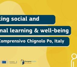Banner: Promoting social and emotional learning & well-being – Istituto Comprensivo Chignolo Po, Italy